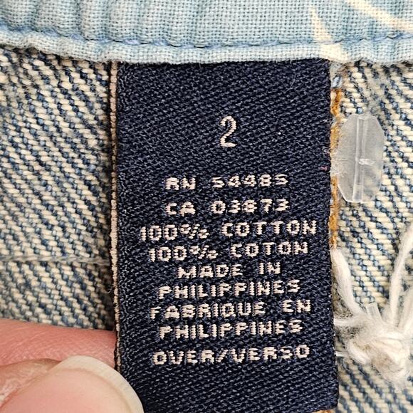 American Eagle Micro Mini Pleated Denim Skirt Size 2 NWOT Y2k Grunge Trendy - Picture 5 of 7